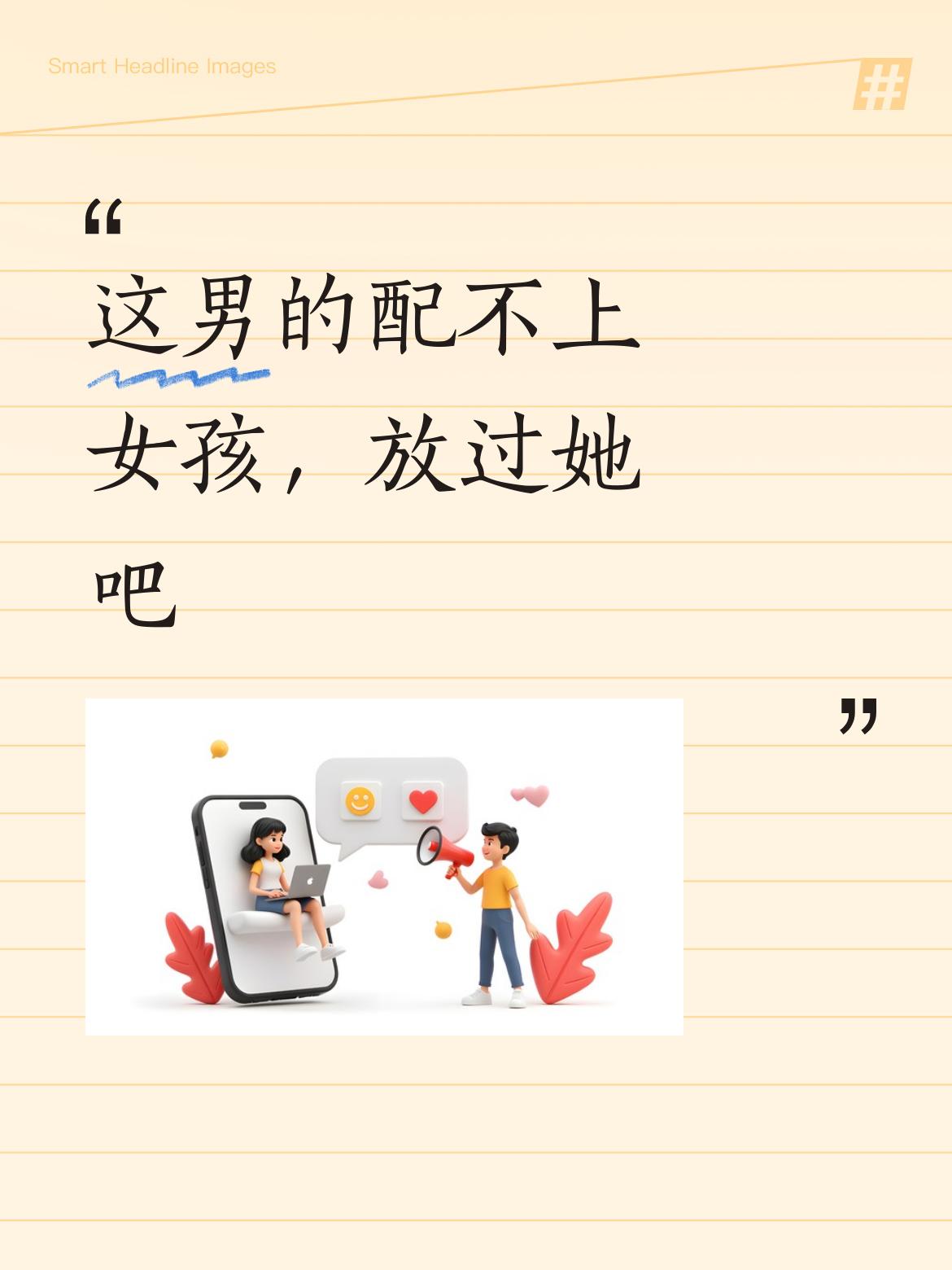 这个男的到底是咋想的啊，真该放过这个善良的女孩，你这样的想法和做法，根本配不上她