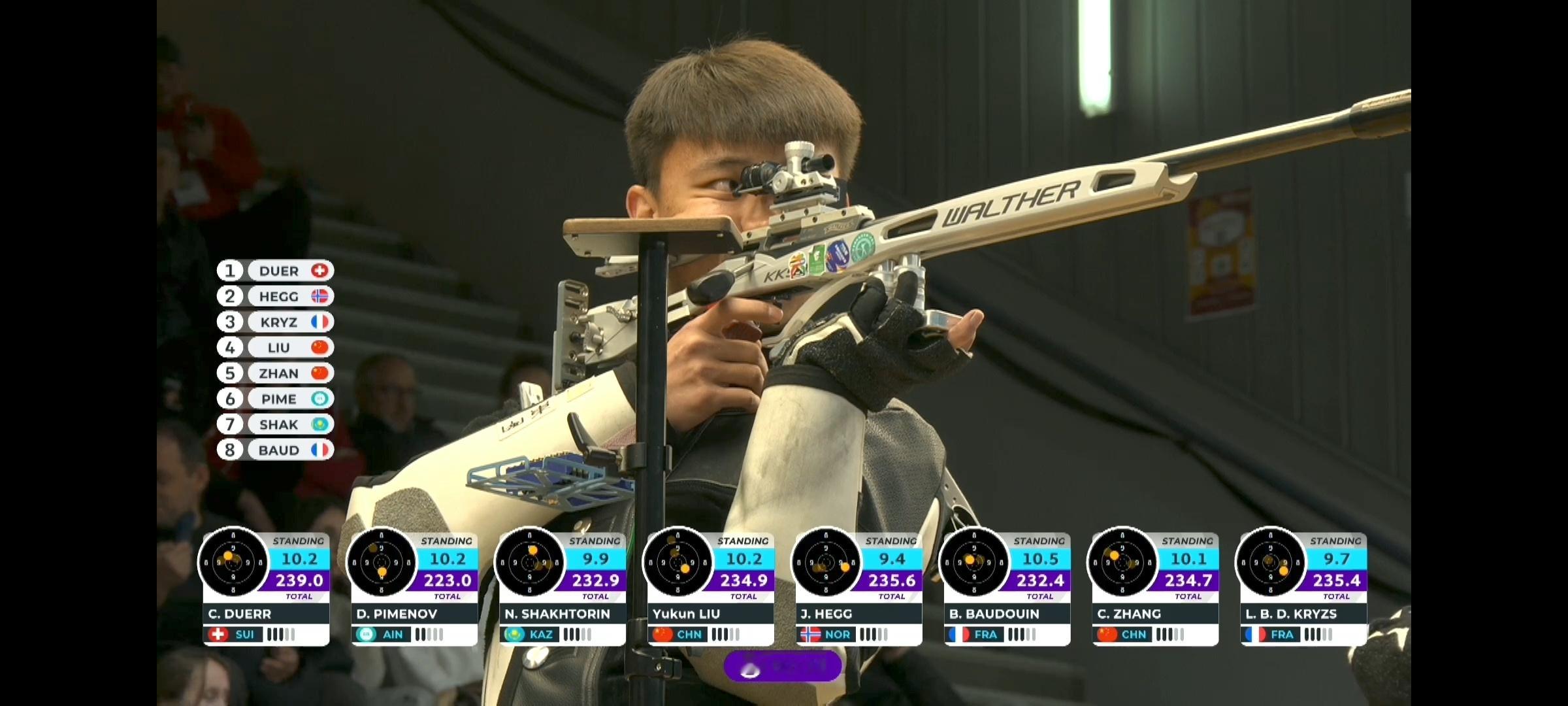 男子50米步枪三姿🥇，张常鸿！美如画的立射力挽狂澜，至于狂澜从何而来，请自行观