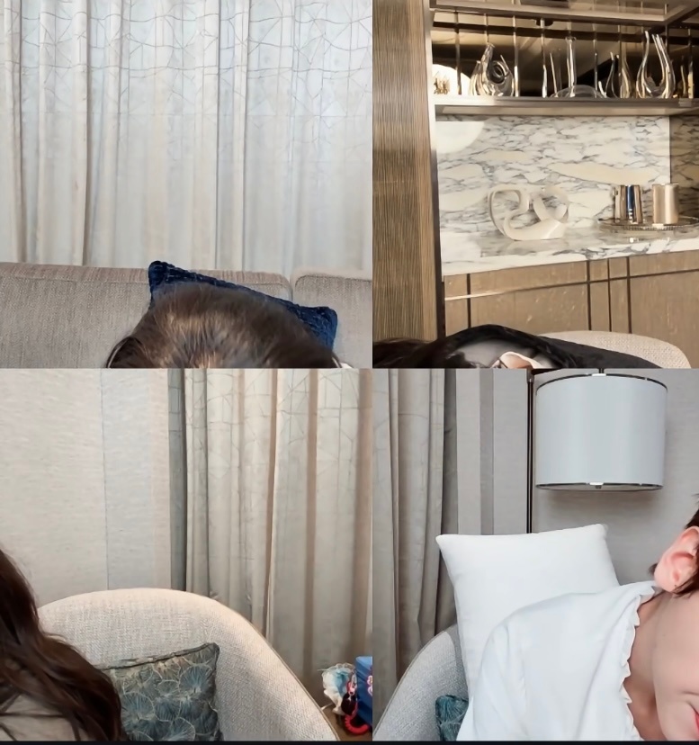 淮水竹亭今晚是四人陪看变陪哭吧，我一抬头就看见四个人这样了 ​​​