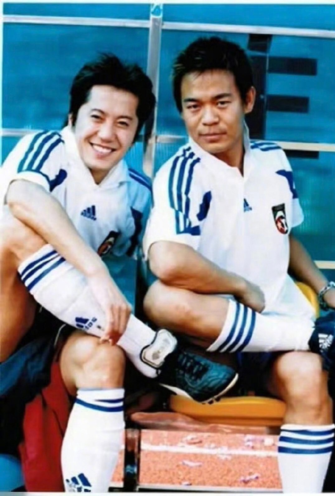 瞿颖晒孙浩毛宁青春旧照，被称体育生组合瞿颖姐姐分享了一张孙浩和毛宁的青春合影这就