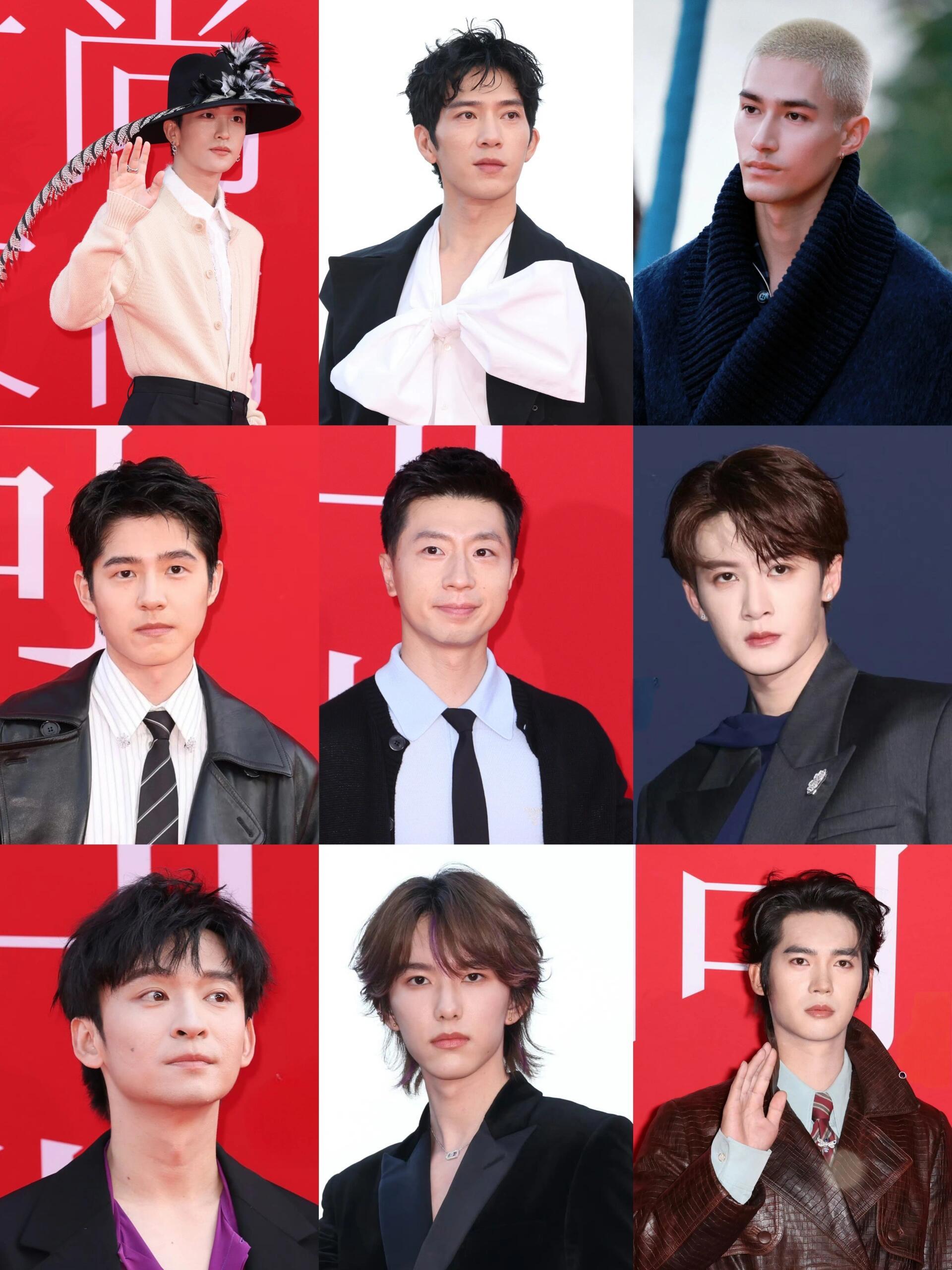 栩栩华生红毯男明星生图，谁的状态扛住了！ ​​​