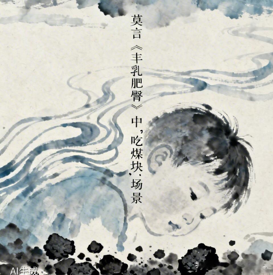 有些力挺莫言作品的人，总说自己亲历过五六十年代，那时候日子苦，说饿的吃煤块写的全