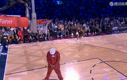 约翰逊第一扣！47.4分2026nba全明星