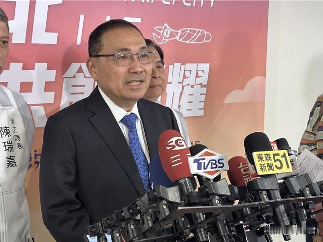 今（30）日新北市长侯友宜重申，「韩院长辛苦了！」台湾防务预算不要低于GDP的3