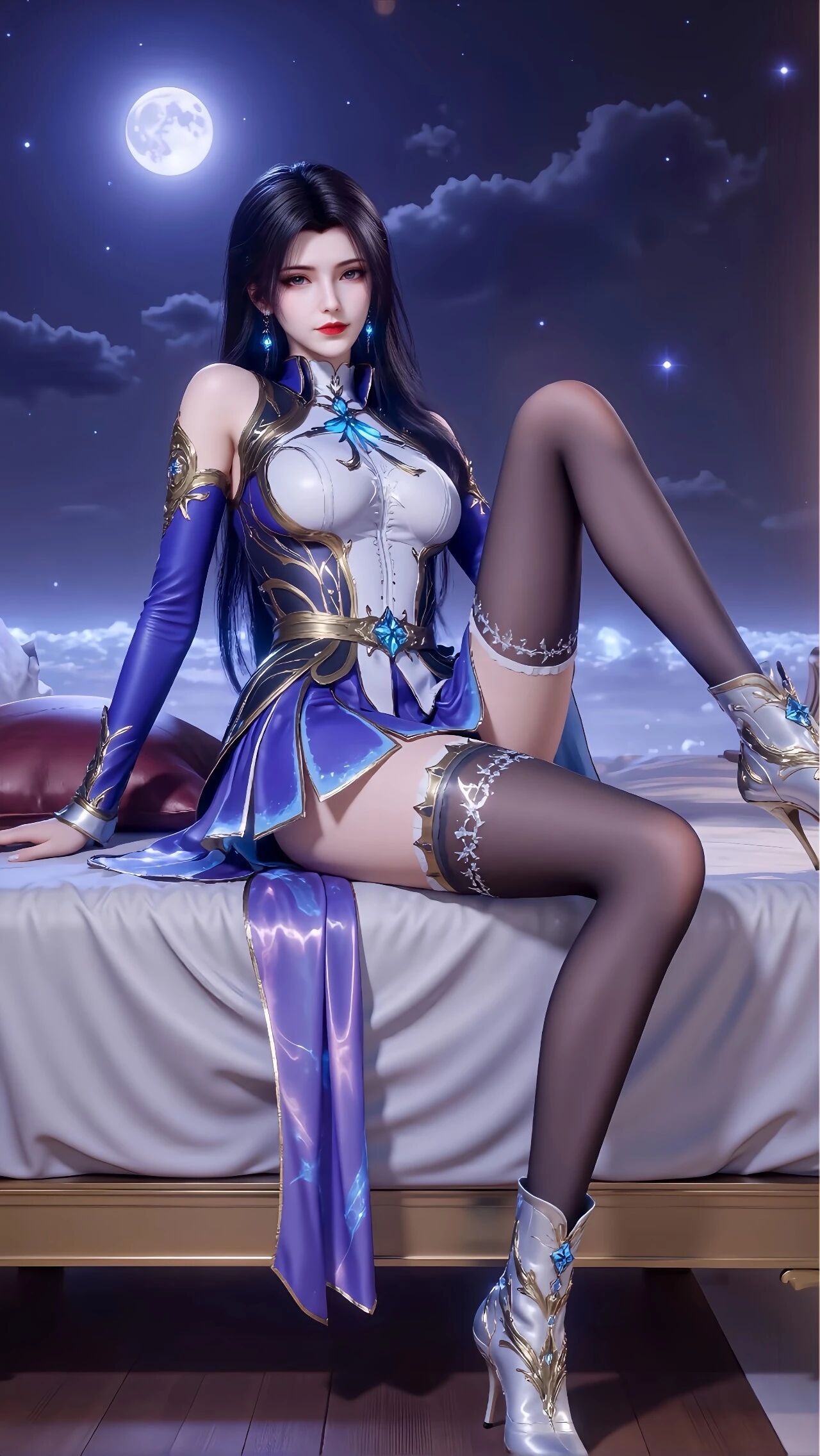 凌落宸【精致美图】 这位学姐虽然不是主角，但颜值足以成为主角！ 