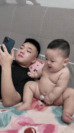 一看这孩子将来就孝顺～❤️