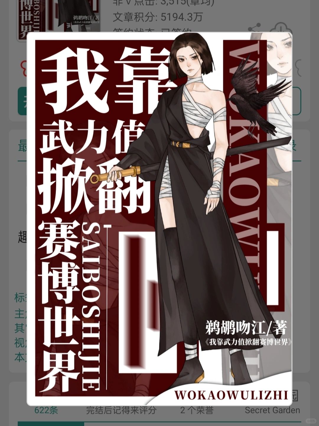超级超级燃的大女主热血赛博文！！！