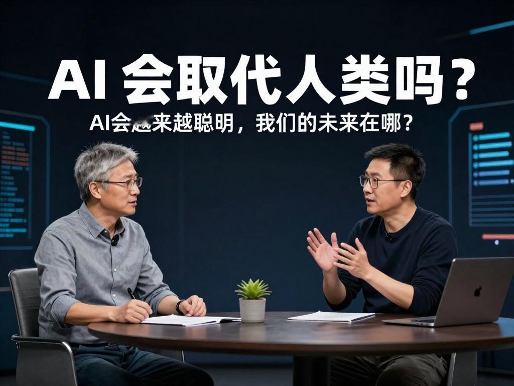 AI会取代人类吗？这是越来越多出现在网络、聊天、访谈中的高频问题
最近，有个问题