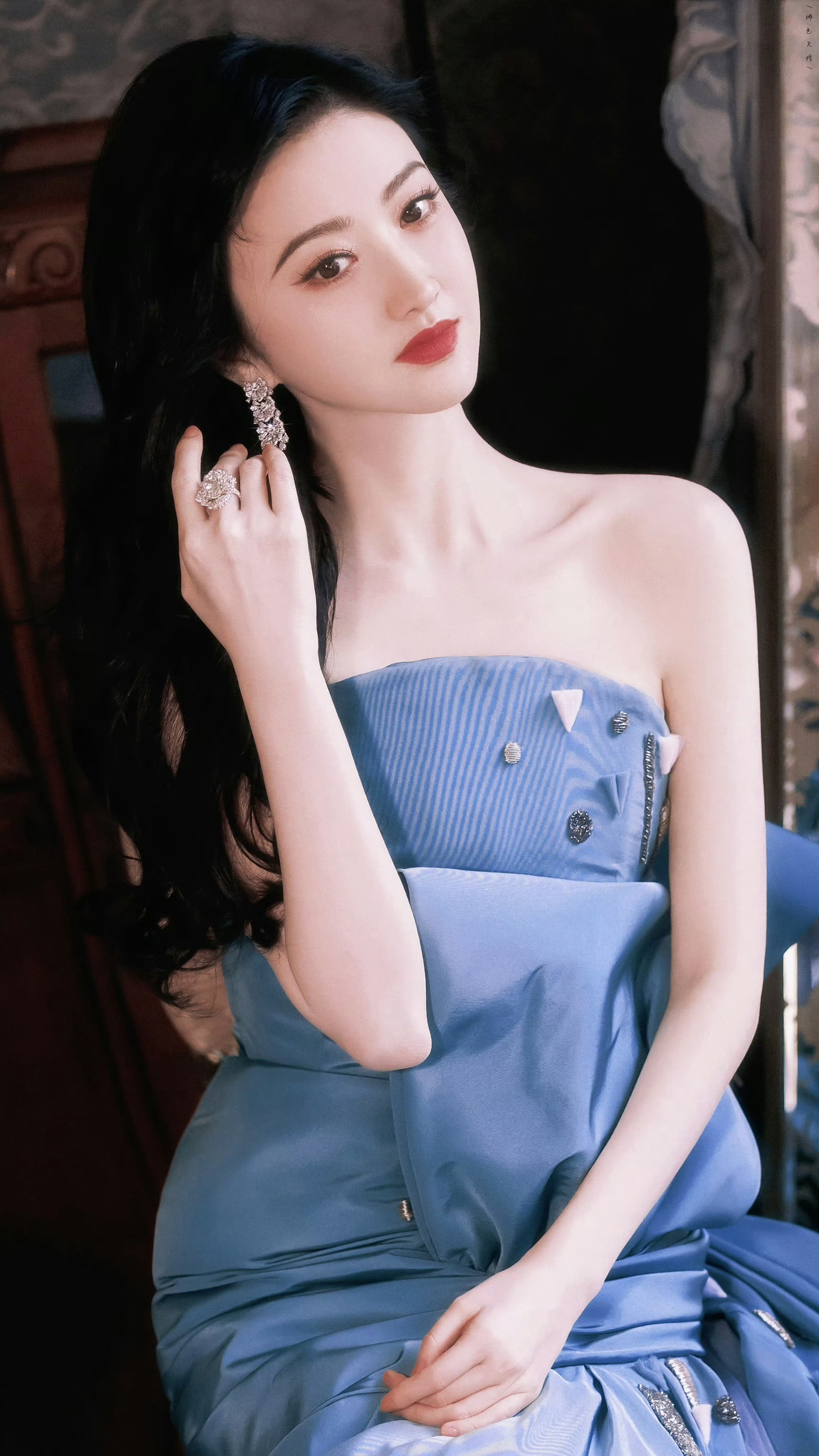 🪄📸富贵温婉的气韵，美得舒展从容景甜 壁纸 
