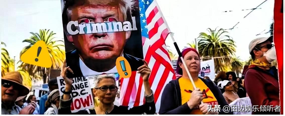 现实打脸来了，

美国50州全乱套，

900多万人上街，这次抗议要创历史了！