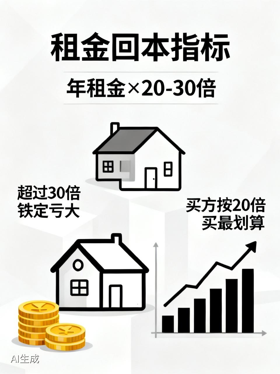房子和商铺的定价，实际上有一个硬性指标，那就是看租金。卖方报价时，可按照年租金的