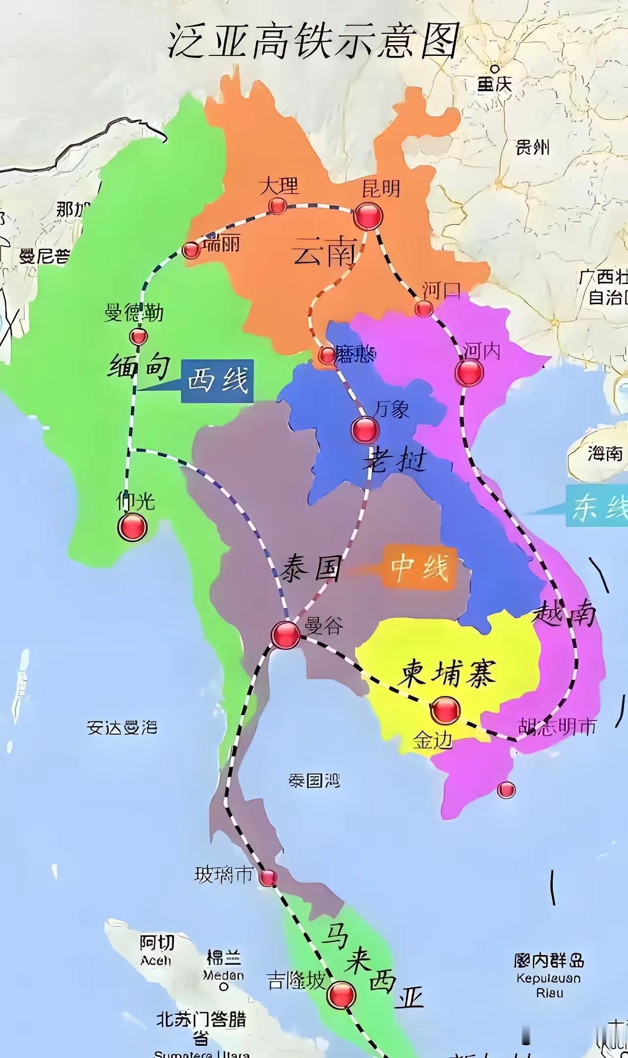 老挝真的是拼了，为了修建中老铁路几乎把国库都掏空了。中国看他们这么积极，自然不能