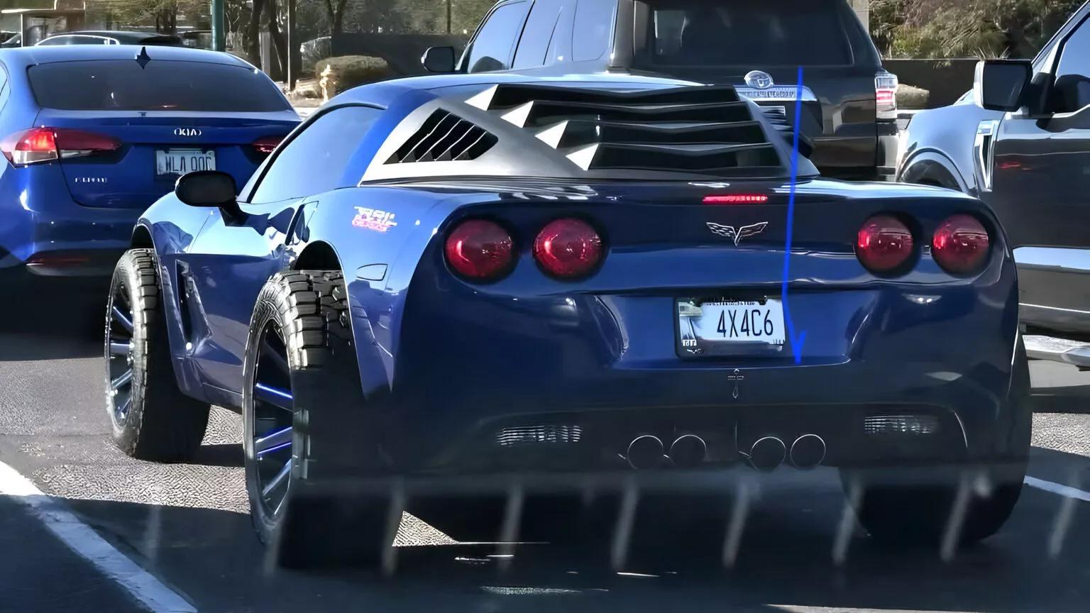 保时捷的叫Dakar，兰博基尼的叫Sterrato那这个是不是叫Corvette