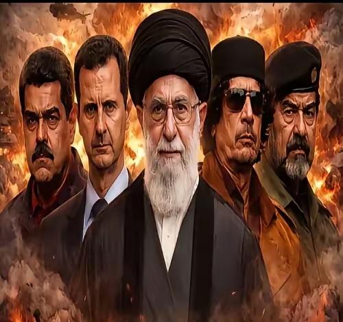 这些反美斗士的悲惨遭遇，进一步说明世界困美久矣。总想着踩着别人称霸的人，终究有一