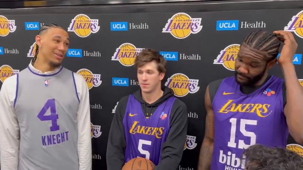 团队氛围🆙🆙🆙湖人今天训练，彼此交换背心，拉近彼此距离，激励年轻球员，化学