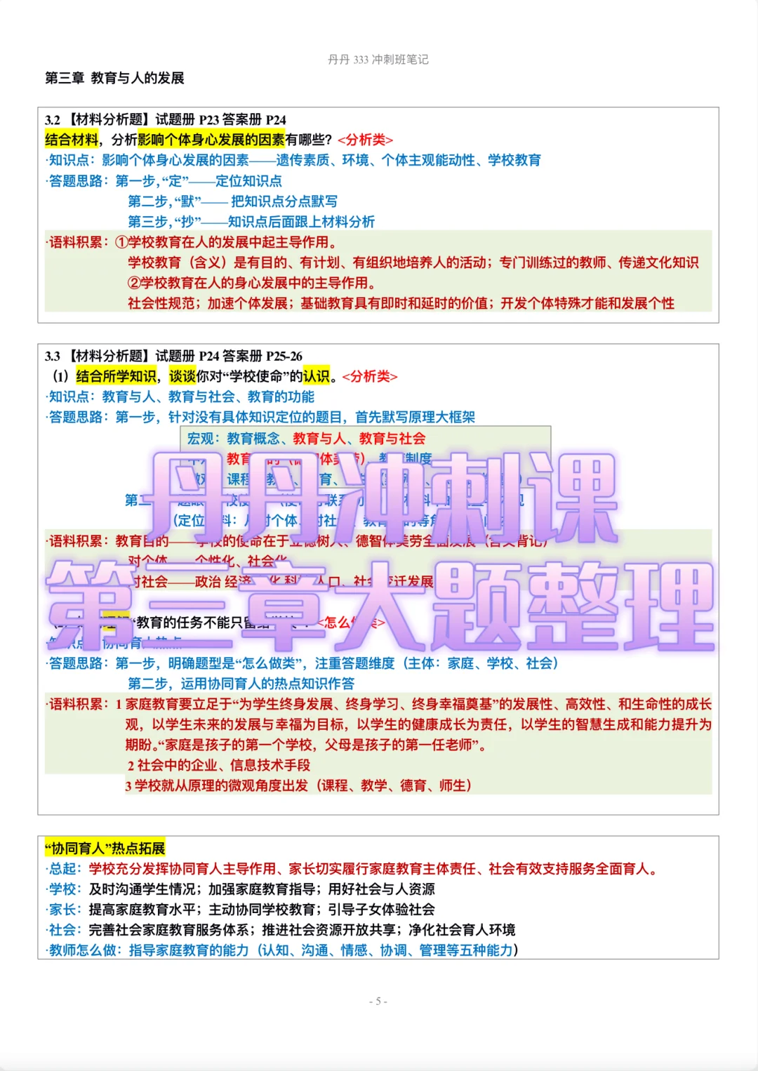新鲜热乎的丹丹笔记来咯～