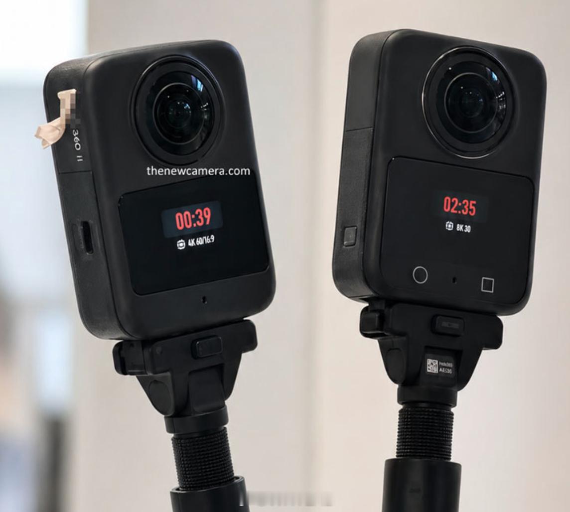 大疆 Osmo 360 II 工程机曝光，外观变化不大，方正机身设计，预计还是 