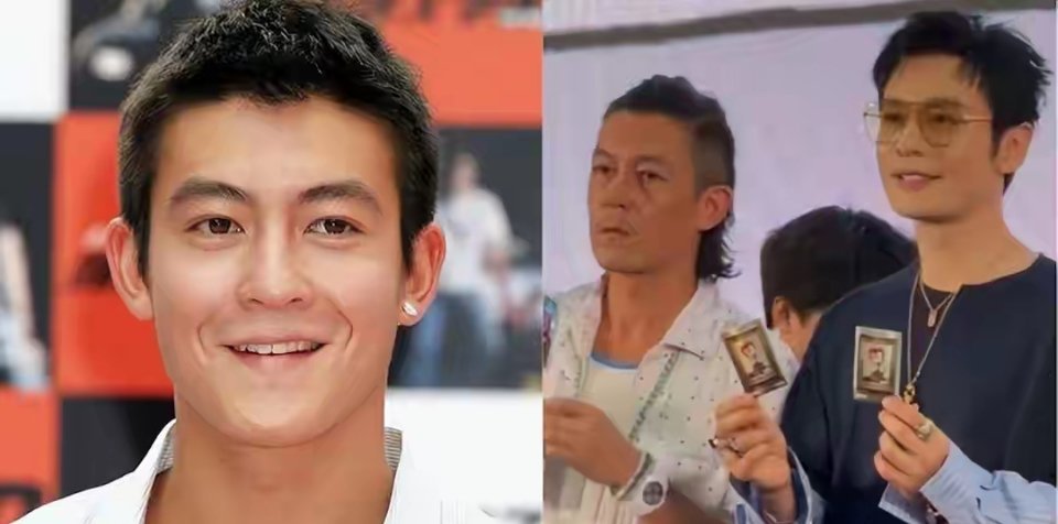 陈冠希被嘲显老，与黄晓明同框“像父子”，他回应：帅是一种态度 ​​​