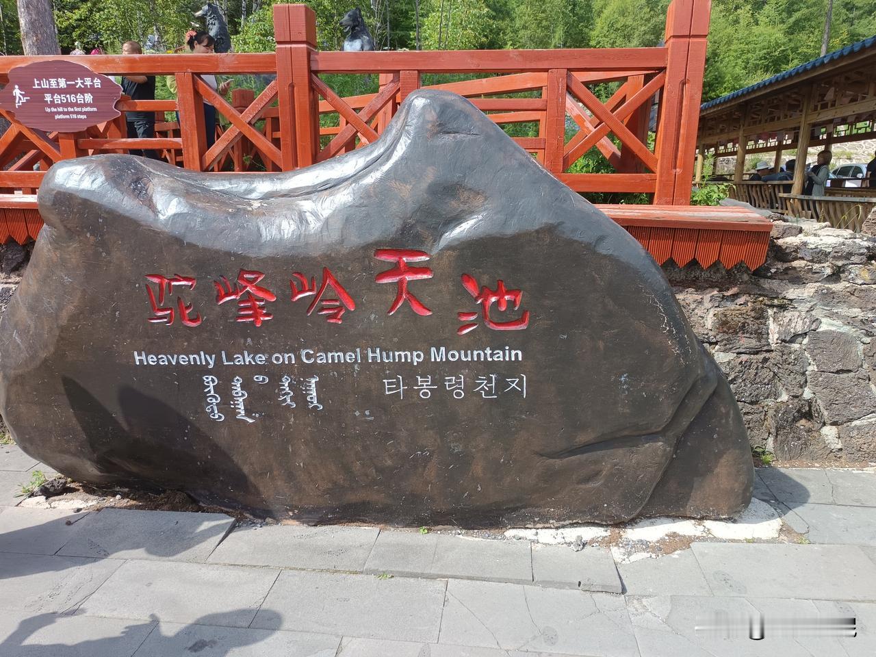 大自然的作品.驼峰岭天池
看完一处大自然的作品，如何评价，至少要有一个简介吧！