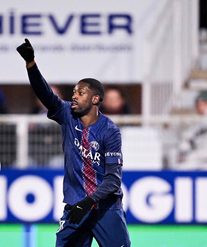 法国球迷俱乐部  🔴🔵✨奥斯曼·登贝莱在为巴黎圣日耳曼效力的最近 7 场正式