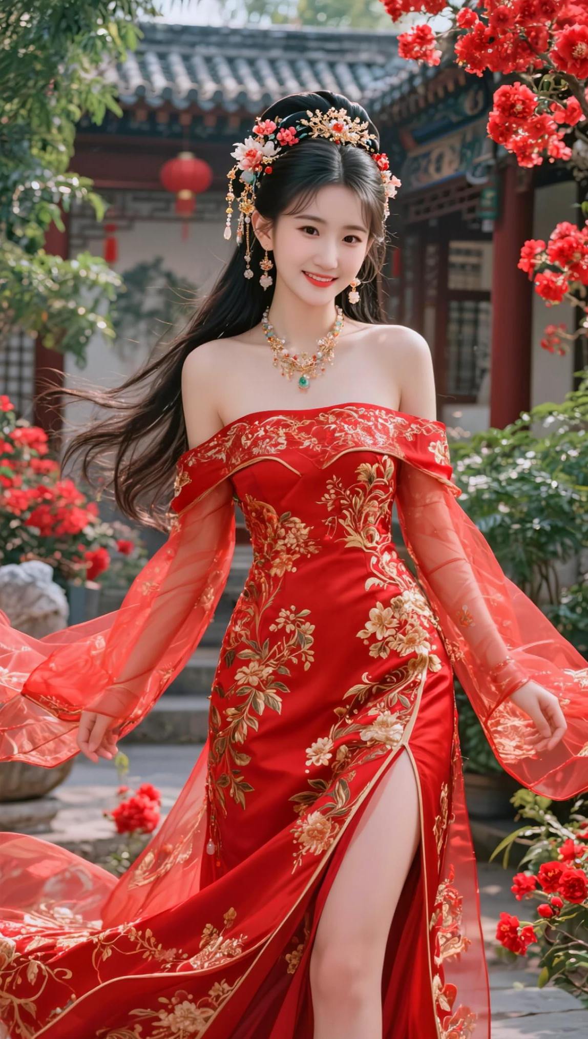 AI红妆古风写真