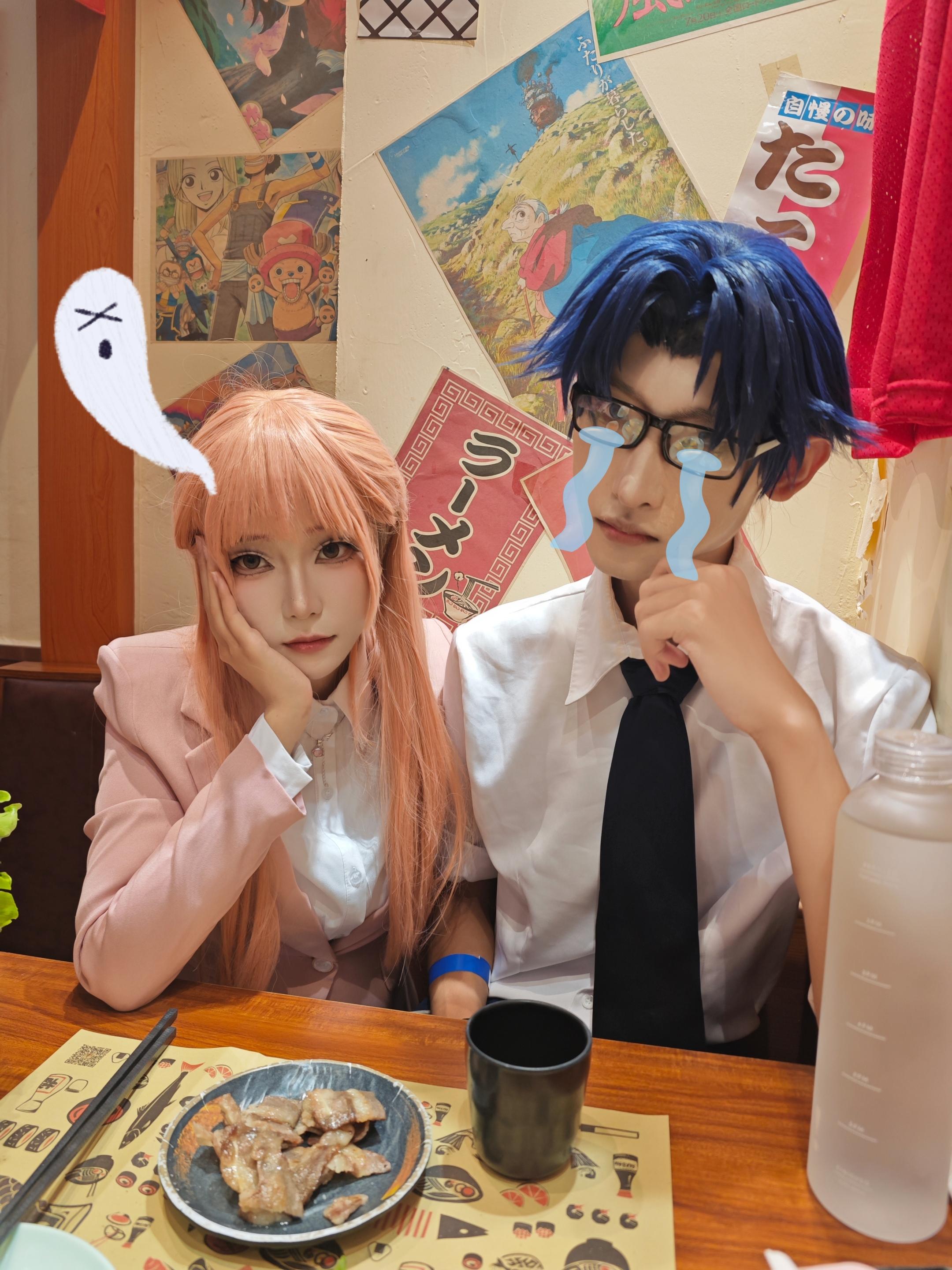 加班一周的社畜长这样的（其实是漫展累的。