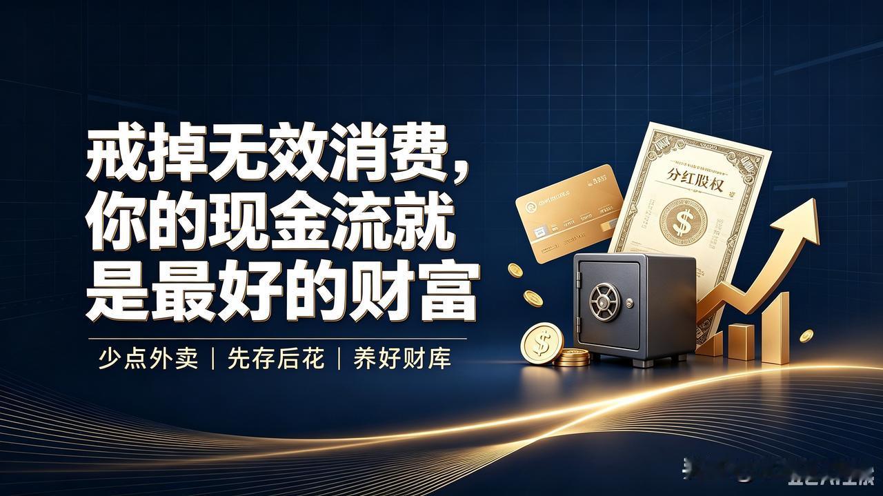 戒掉无效消费，你的现金流就是最好的财富
 
现在很多人都陷入了隐性的消耗怪圈，日