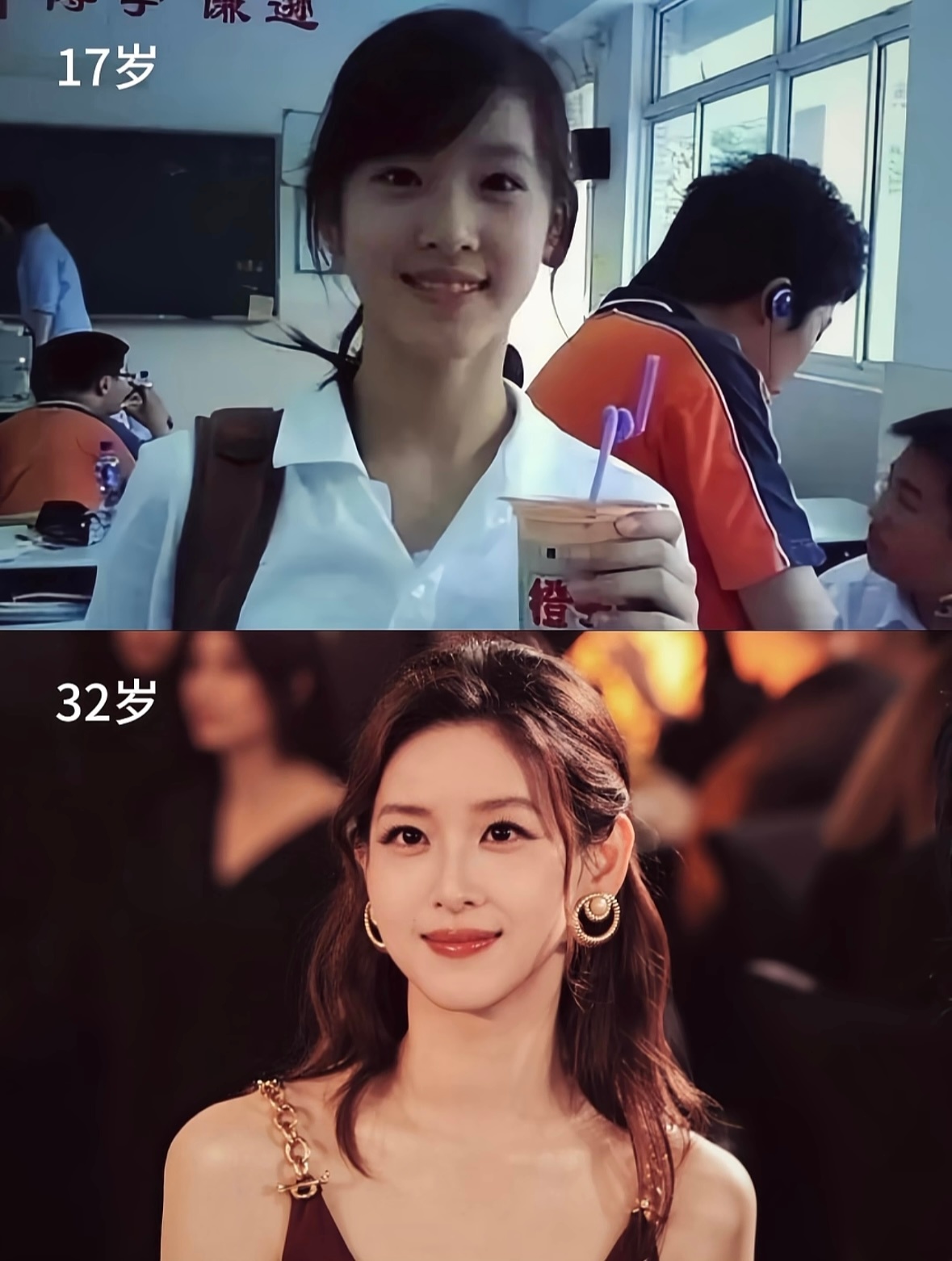 好漂亮 眼睛里更有光了 给人一种每个年龄阶段都是好大运的感觉….. 