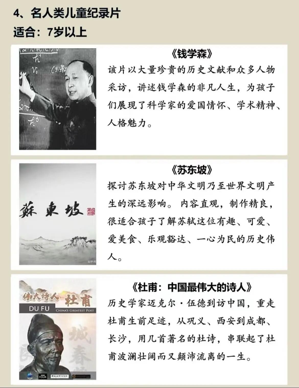 央视推荐，适合儿童的24部纪录片 