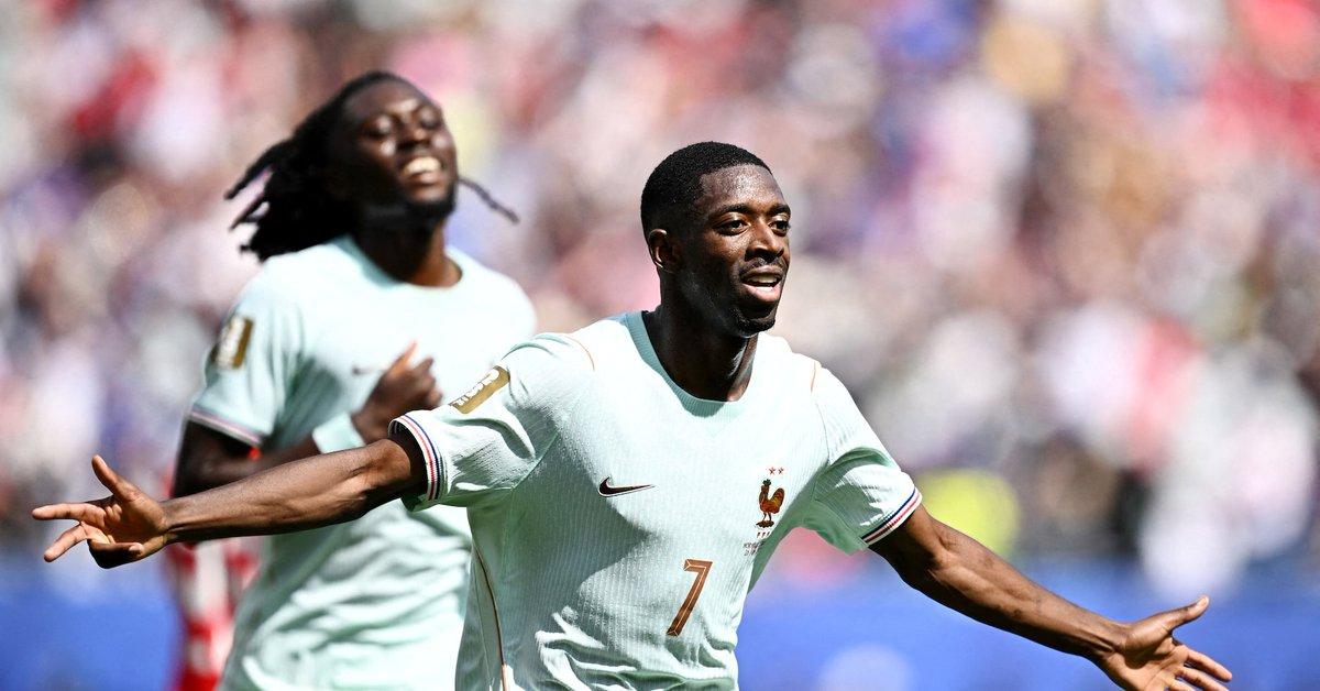[To learn English]
Ousmane Dembele score