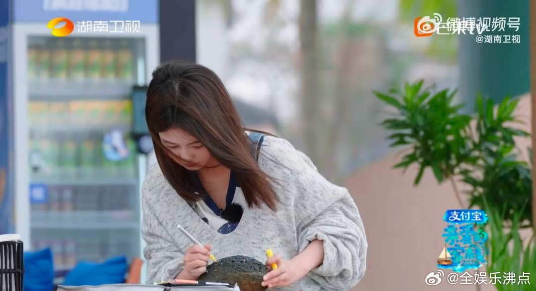 沈月说不能留白鹿一个人亲爱的客栈 真的会被沈月的细节打动！大家专注画画，她却留意