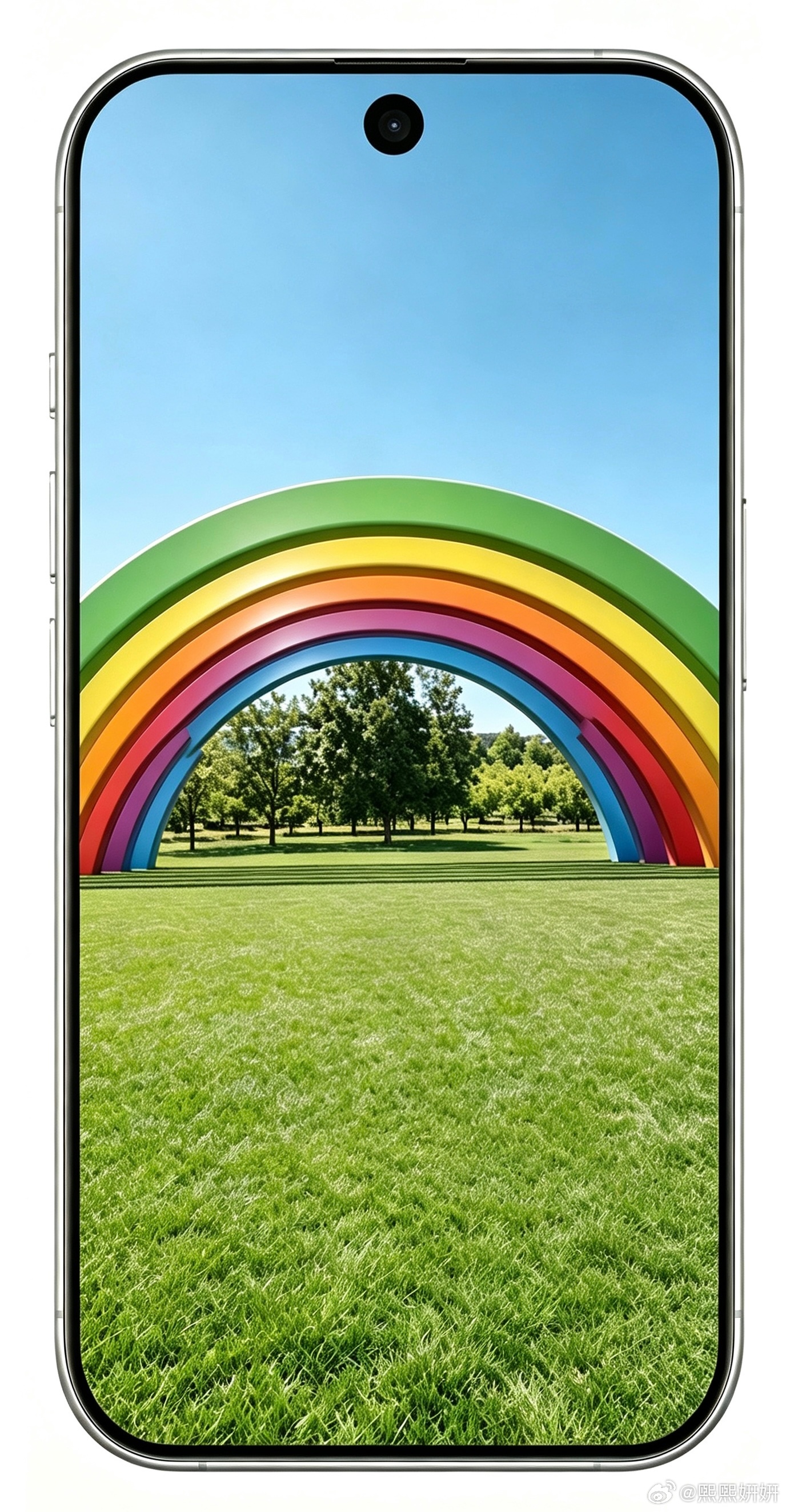 前瞻一下未来iPhone（实现屏下Face ID版）图1前置摄像头小开孔图2前置