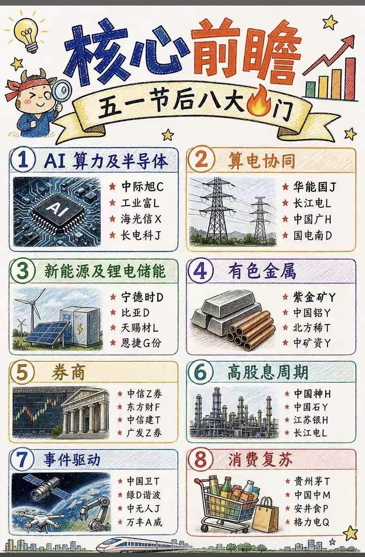五一节后八大热门行业，把握趋势，抓住机遇！

五一节后，这八大热门行业值得关注。