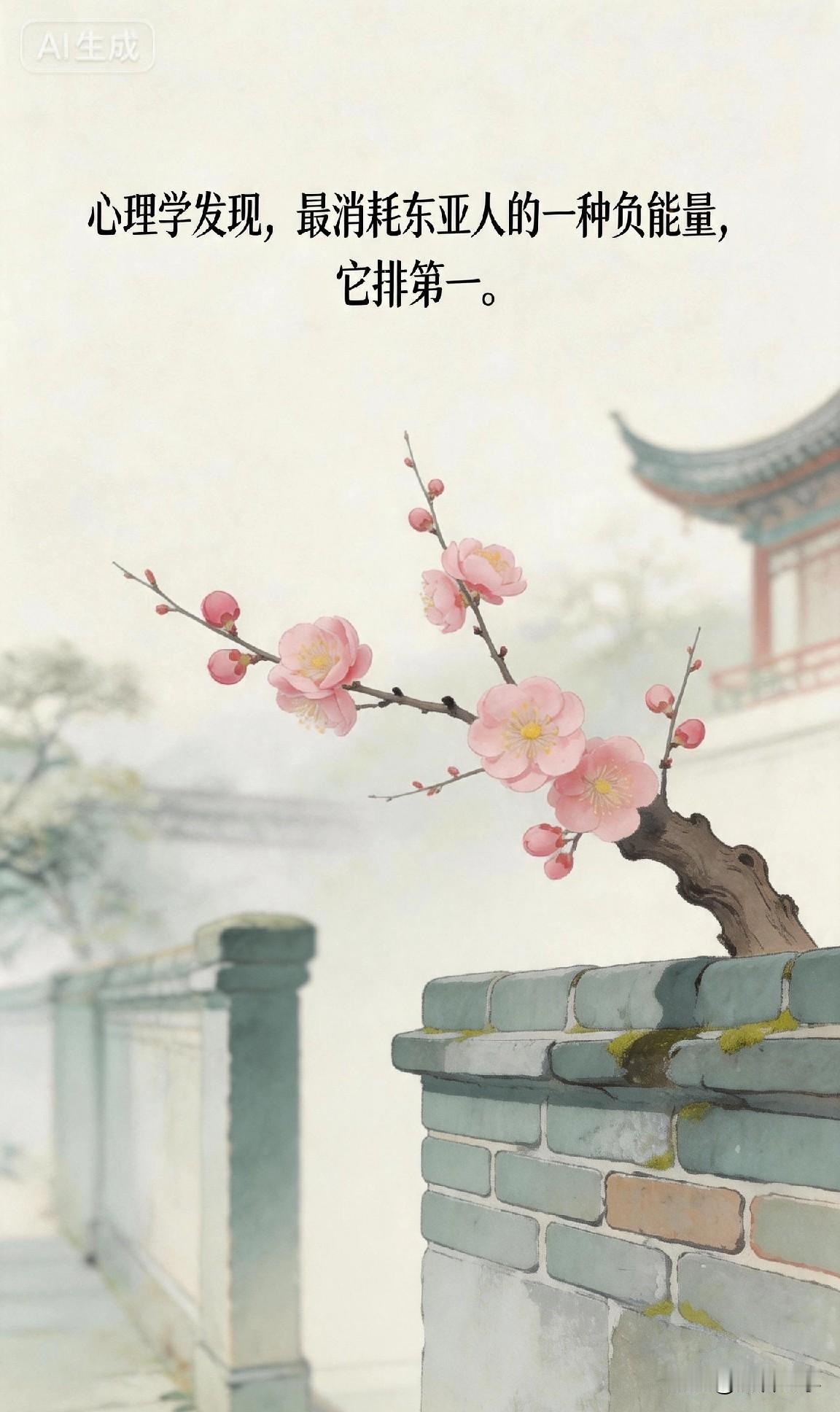 心理学发现，最消耗东亚人的一种负能量，它排第一。

你有没有过这样的经历？

明