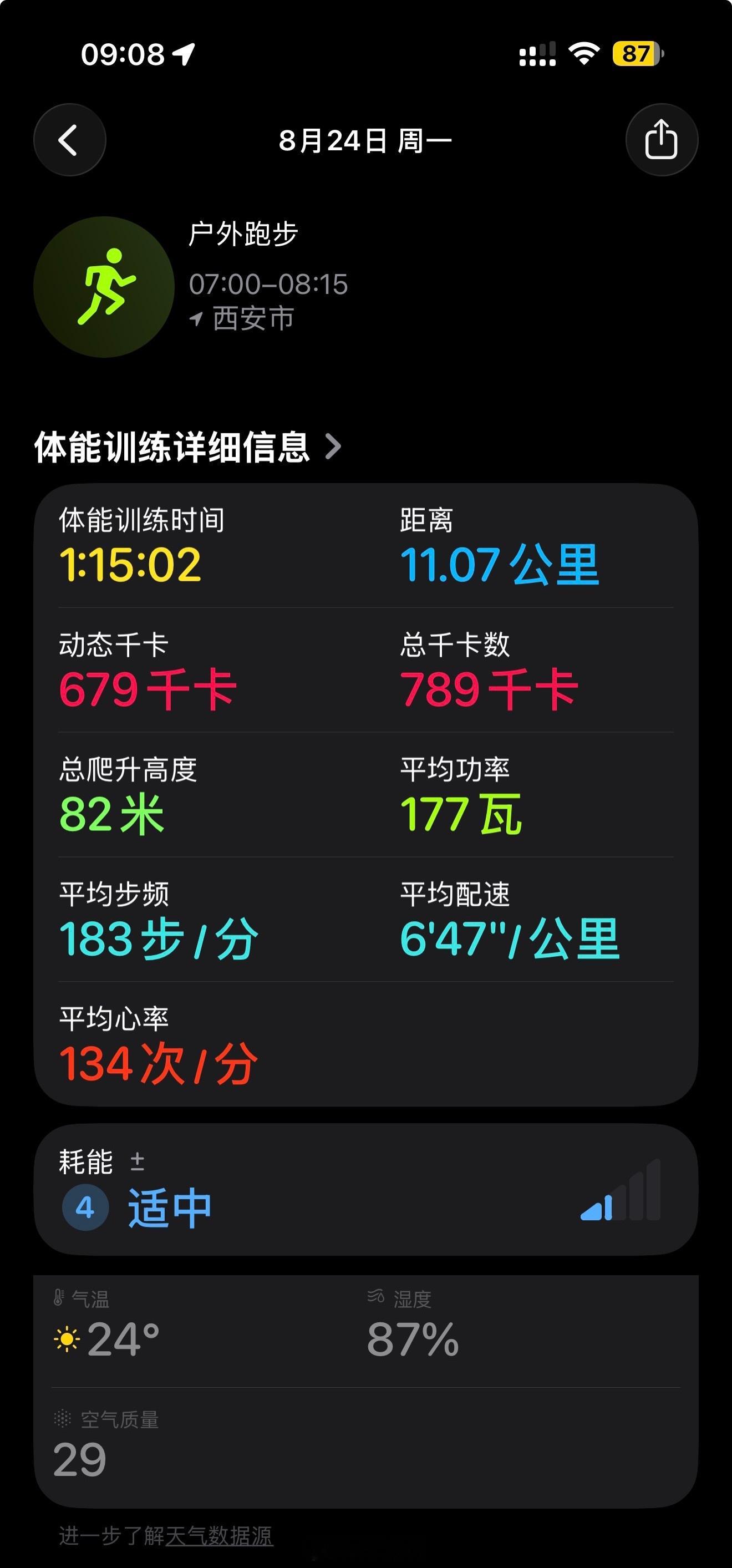 昨天半下午喝了瓶可乐，迟迟睡不着，却又按时醒来，磨磨蹭蹭到将近七点出门，已是阳光