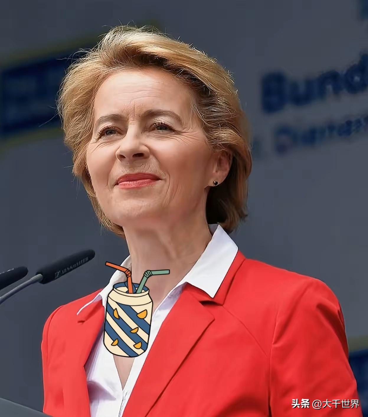 冯德莱恩疯了？
就在2026年1月14日，冯德莱恩这回可是玩大的，张口就要发债筹