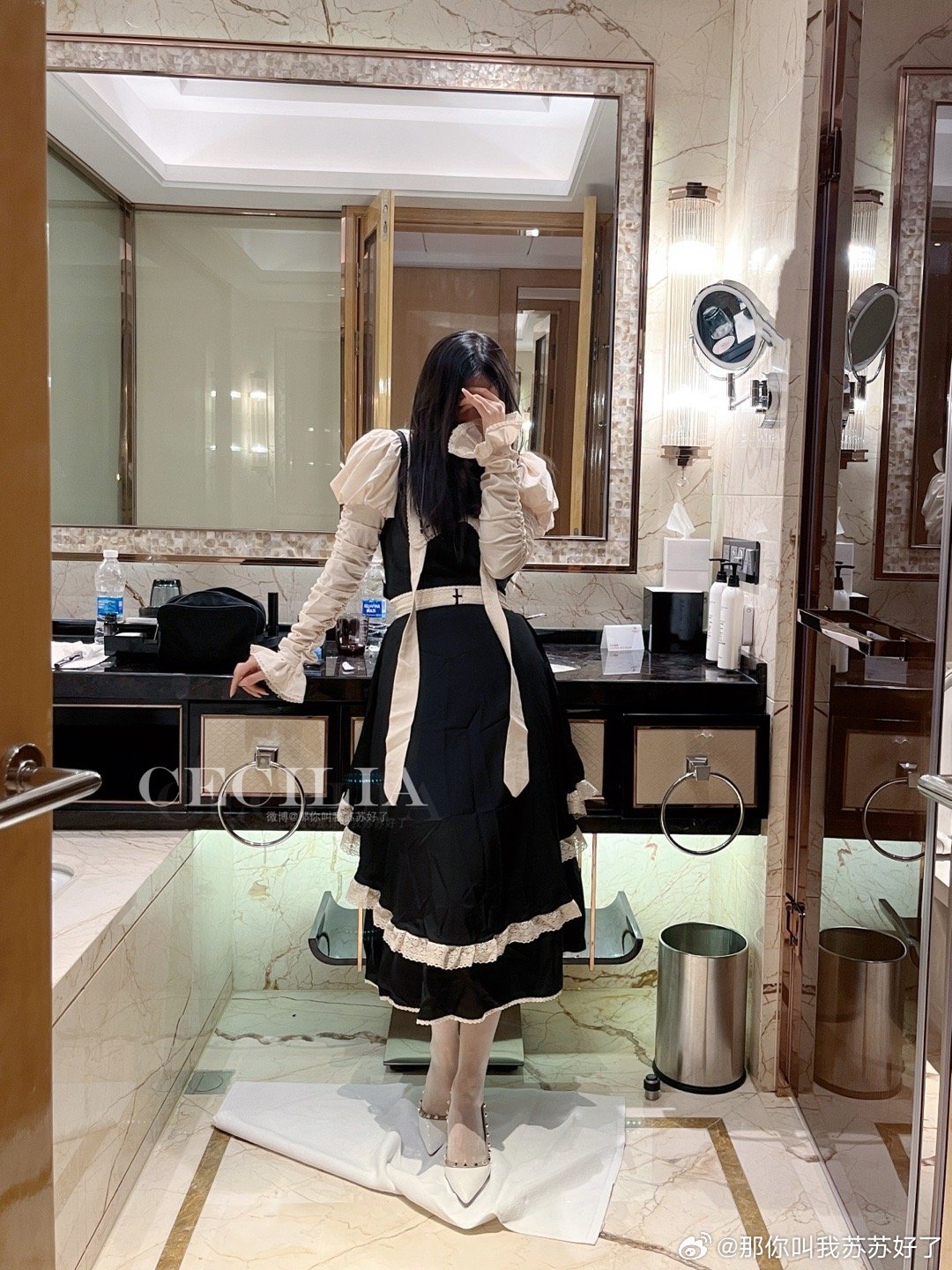 今天是从童话里溜出来的修女系少女啦👰♀️穿搭分享今天穿什么ootd涞觅润丝