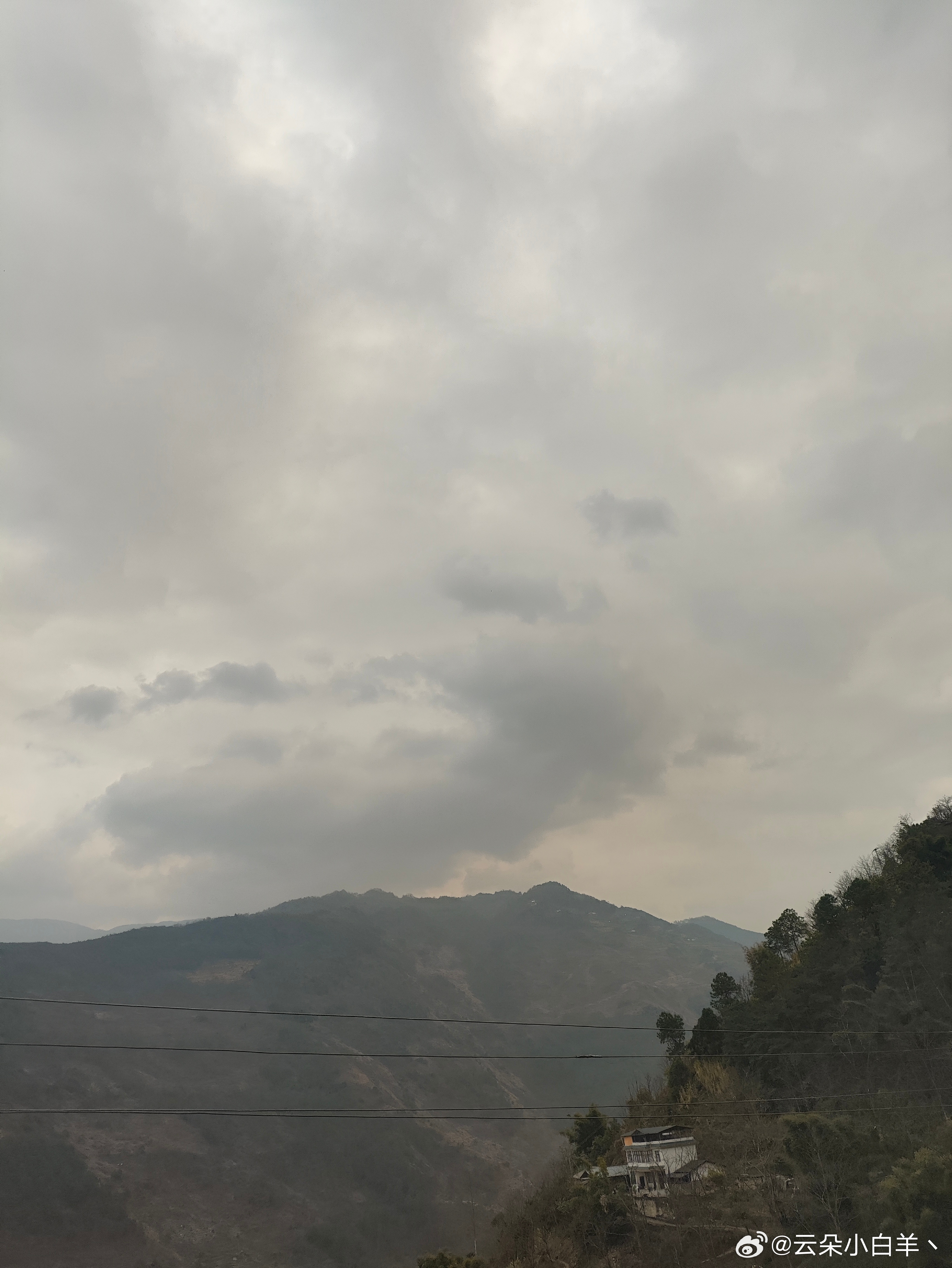 💜想你的时候，阴天成了诗