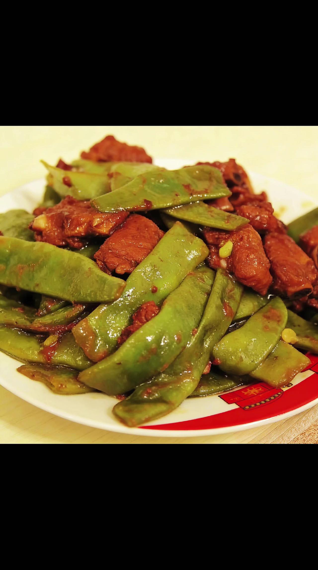 排骨炖豆角