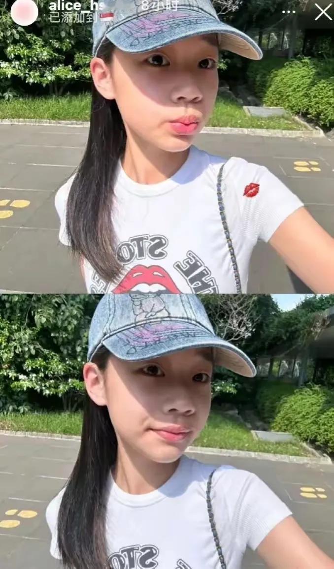 小S的小女儿长得太像许雅钧了，或许她再长长就跟她奶奶那样漂亮了？