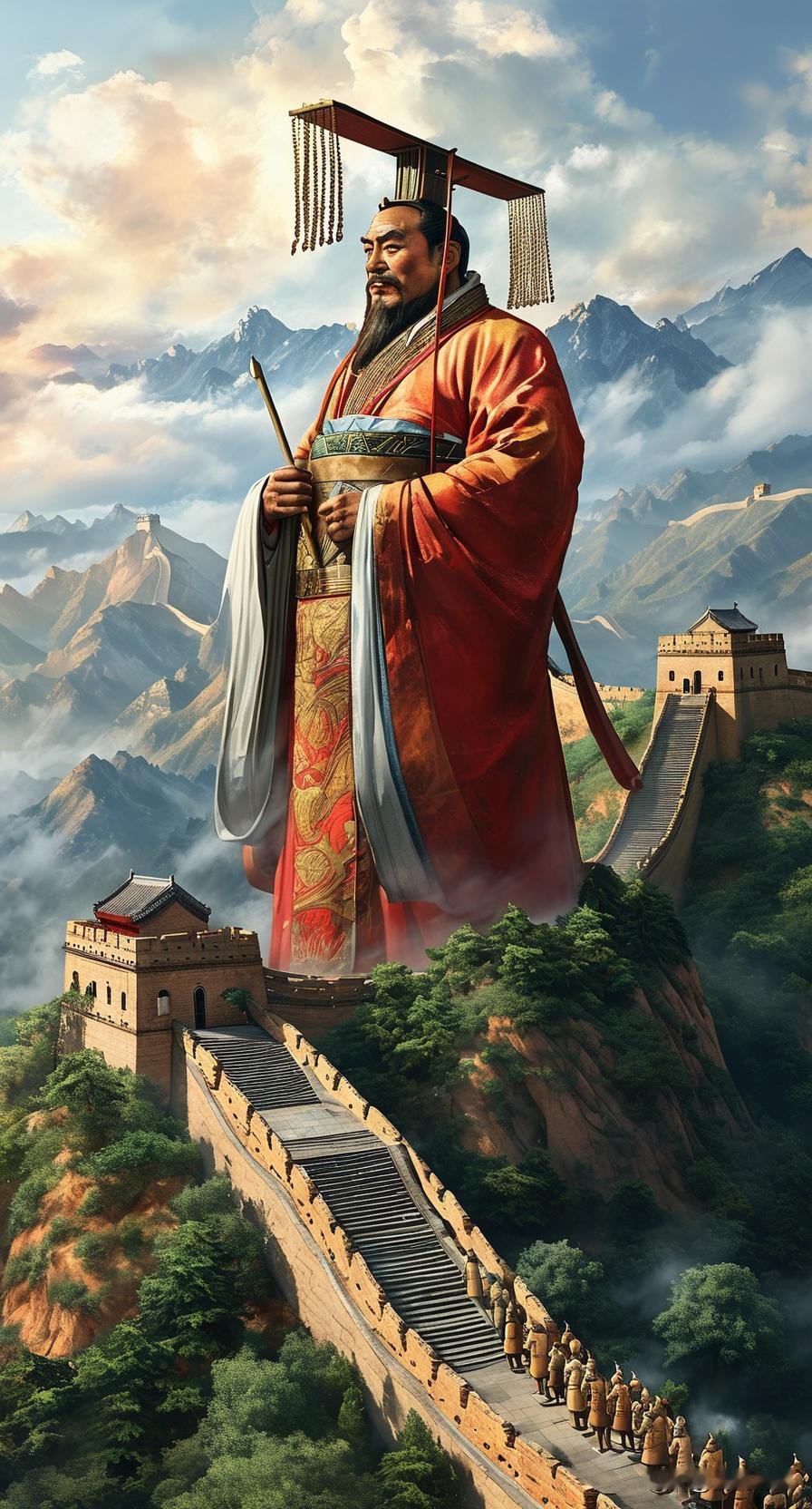 他13岁上班，38岁当帝王！——秦始皇的史诗豪情  

你知道吗？秦始皇少年时期