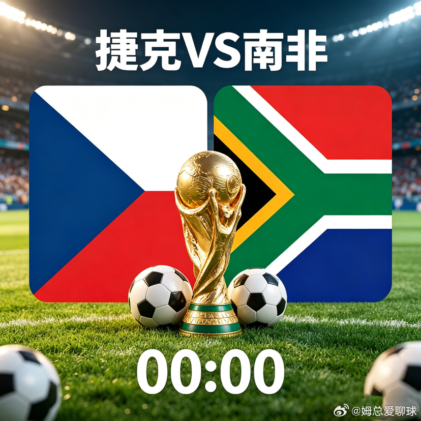 东欧劲旅迎战非洲劲旅！捷克VS南非美加墨世界杯捷克🇨🇿vs南非🇿🇦   