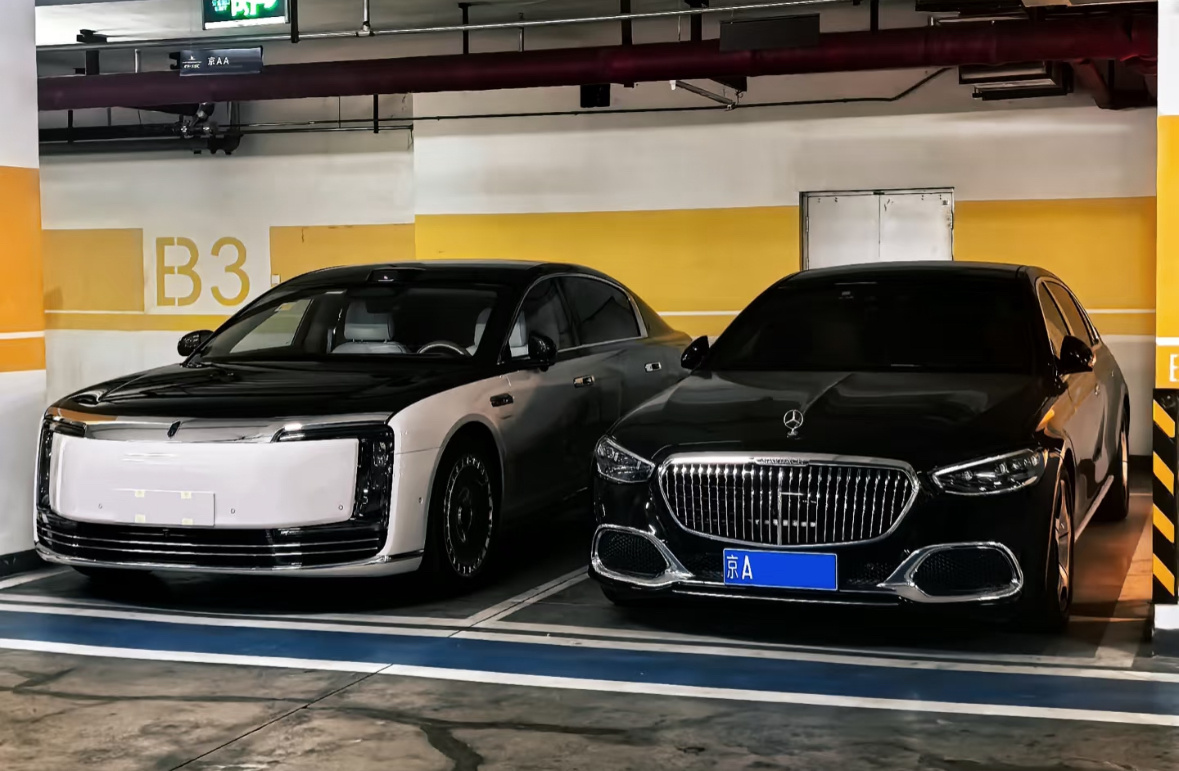 尊界S800这个车头比迈巴赫S级霸气多了！ ​​​