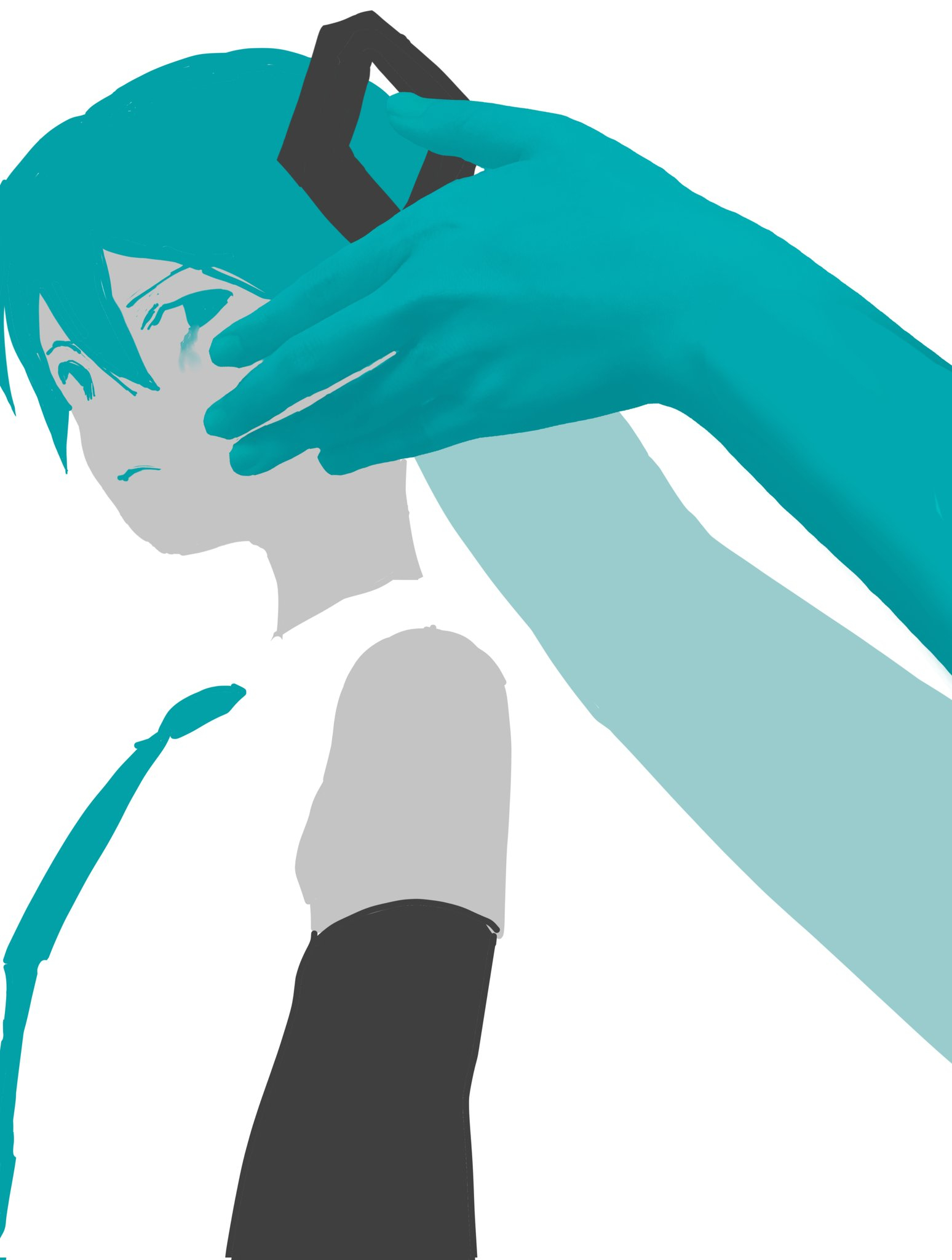 盛夏壁纸大放送动漫仲夏狂欢季 “万物皆可初音” 画师なで肩 rennsyuu00