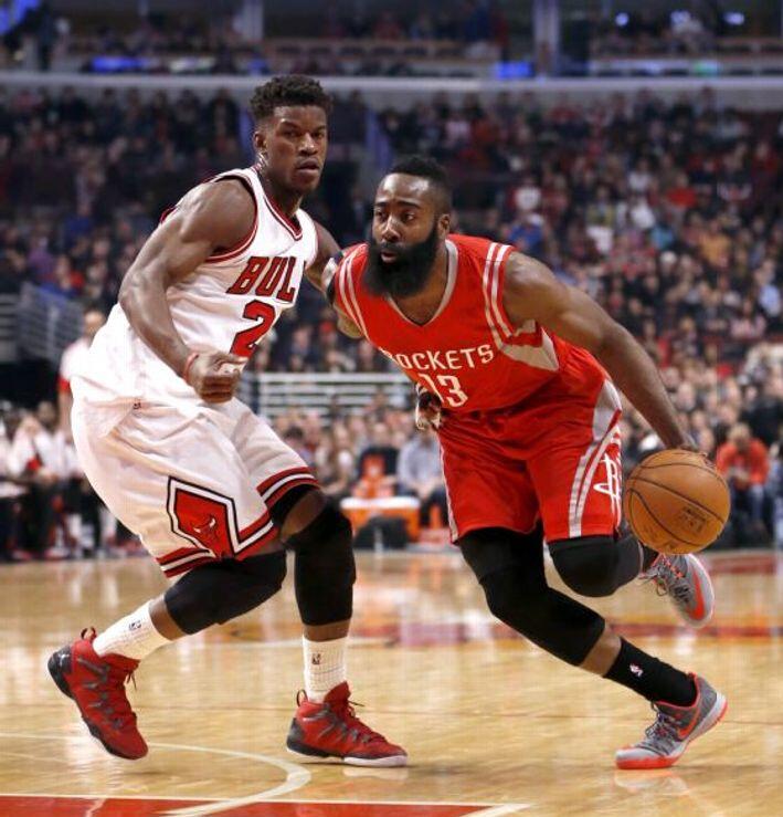 哈登第一，巴特勒第二！数据博主Kalshi NBA日前统计了过去10个赛季季后赛
