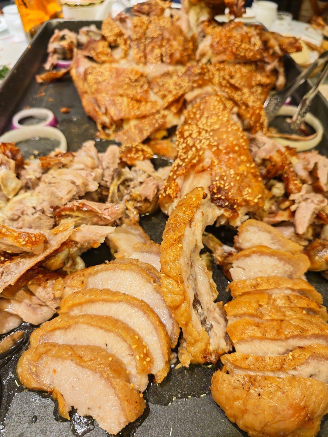 烤全羊，整起来 北京·九十九顶毡房(清河店)