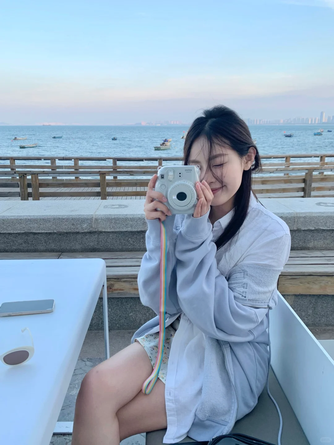 这个季节的渔人码头好美～