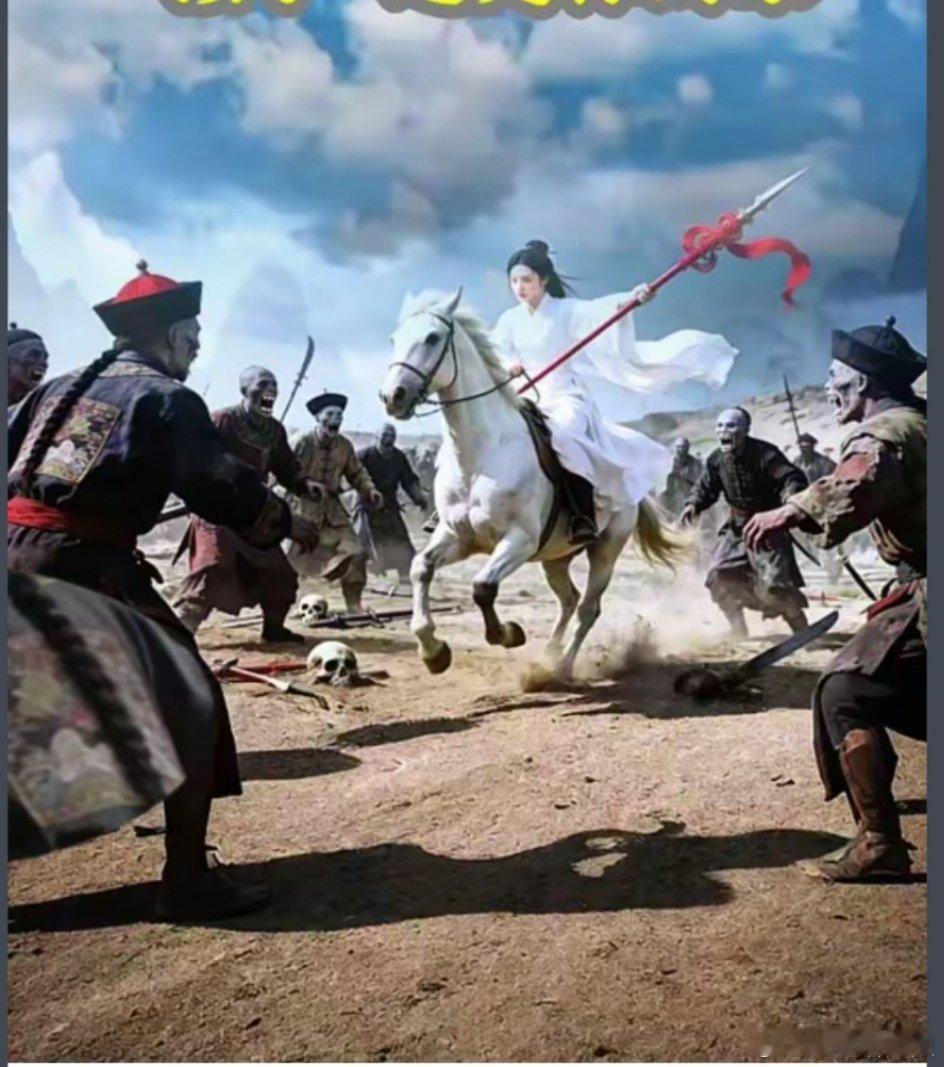 吃瓜蒙主大战清妖。吃瓜蒙主堪称民族英雄，单枪匹马大战清妖。汉服