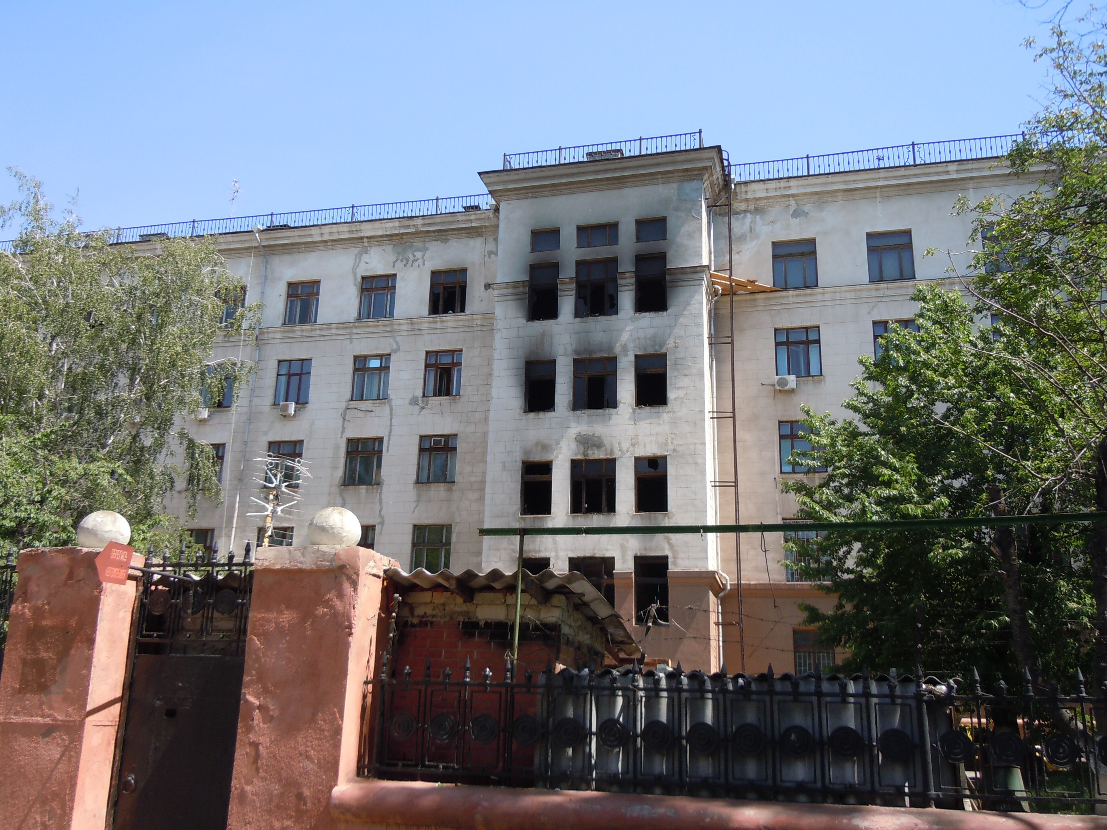 2014年5月2日，乌克兰敖德萨工会惨案爆发 