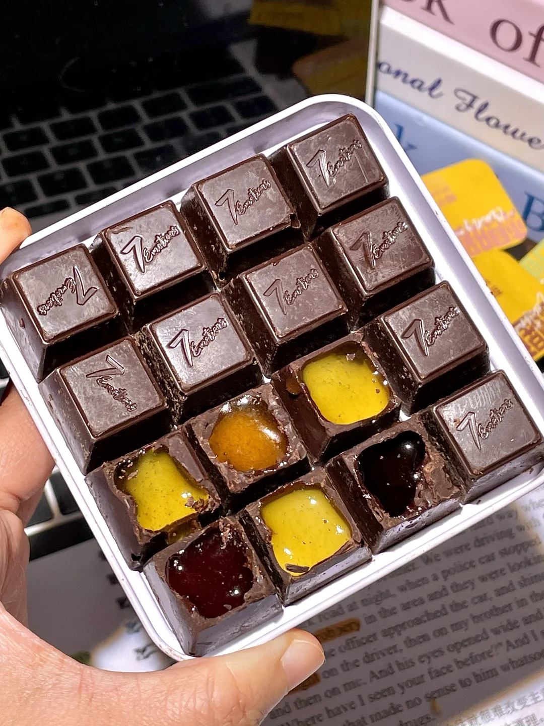 不是。。。真的没人爱吃这种黑巧吗？！！